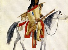 Indian on a horse